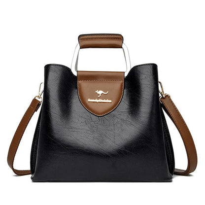 Genuine Leather Handbag - Maya