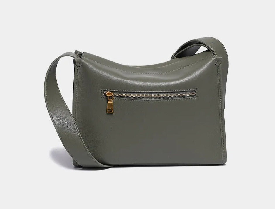 Naomi Genuine Leather Crossbody Handbag