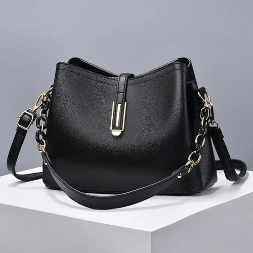 Genuine Leather Handbag - Brail