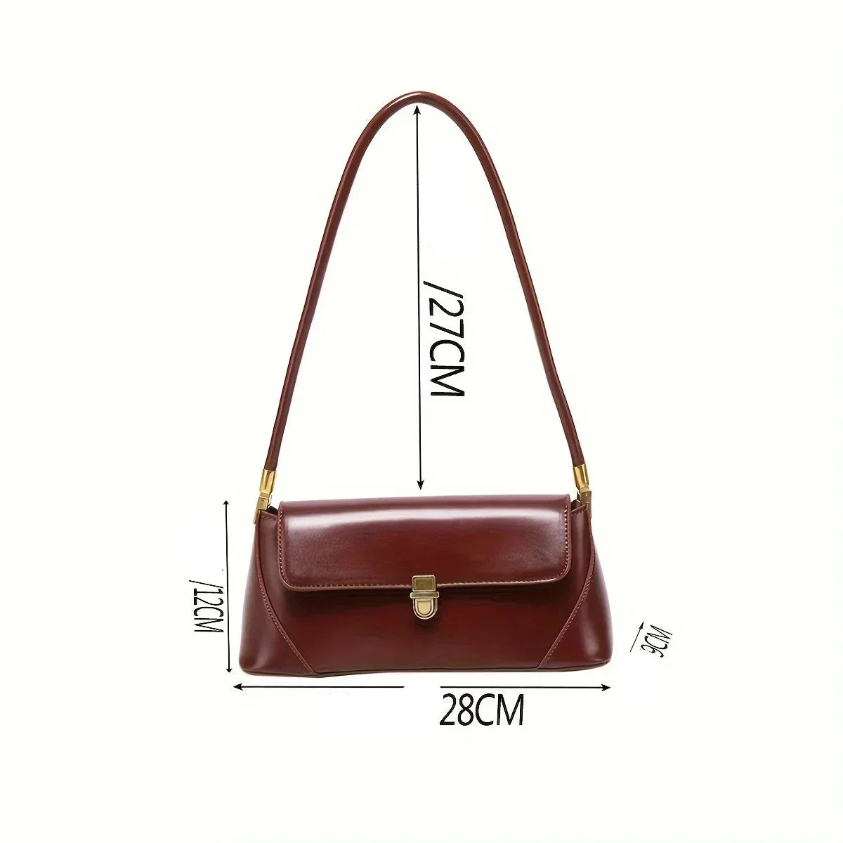 Handbag in Genuine Leather - Elora