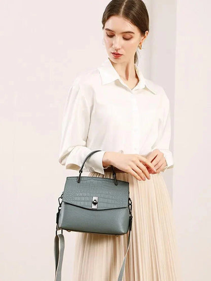 Genuine Leather Handbag - Volturi