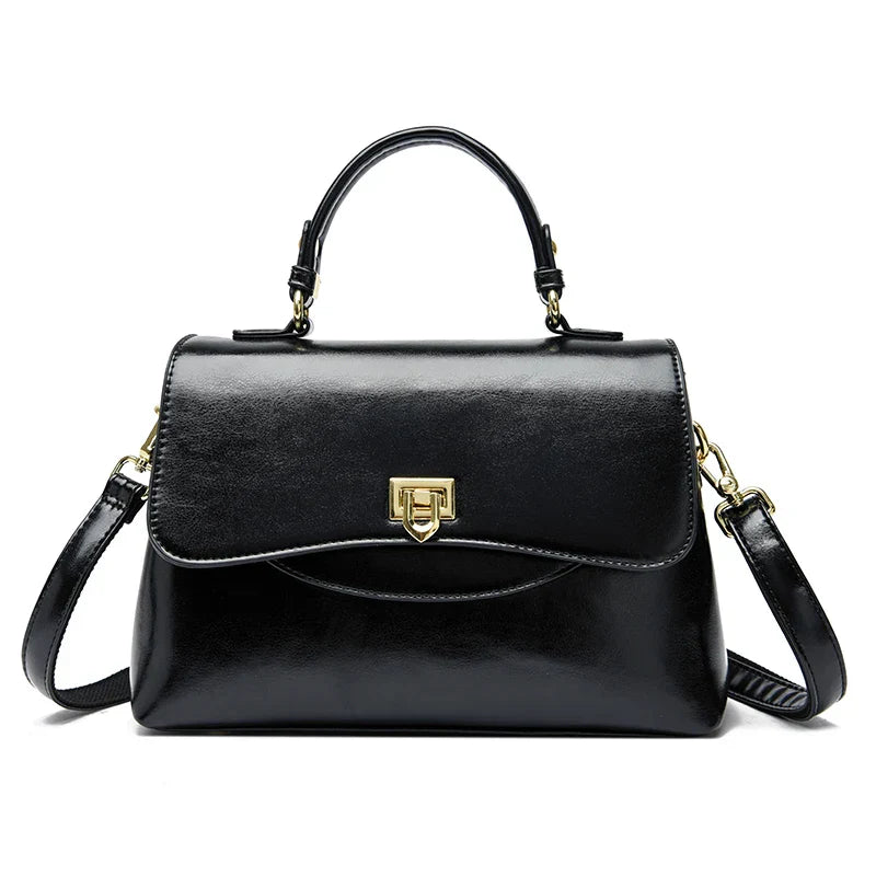 Handbag in Genuine Leather - Sienna