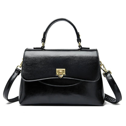 Handbag in Genuine Leather - Sienna