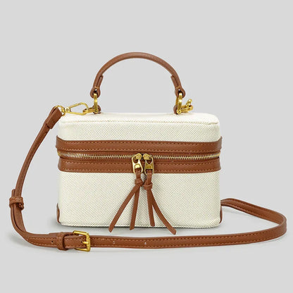 Fernanda Box Canvas Crossbody Bag