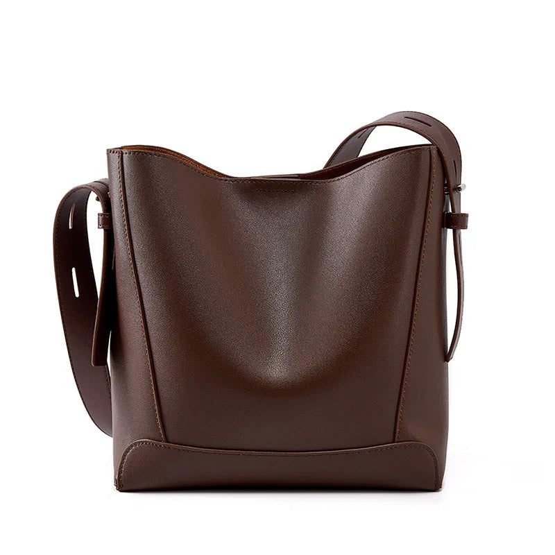 Genuine Leather Women's Handbag - Penélope