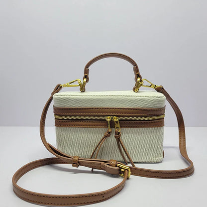 Fernanda Box Canvas Crossbody Bag