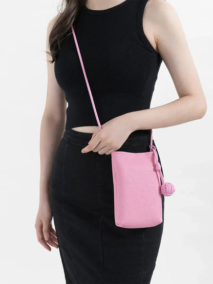 Small Genuine Leather Phone Bag Sarah
