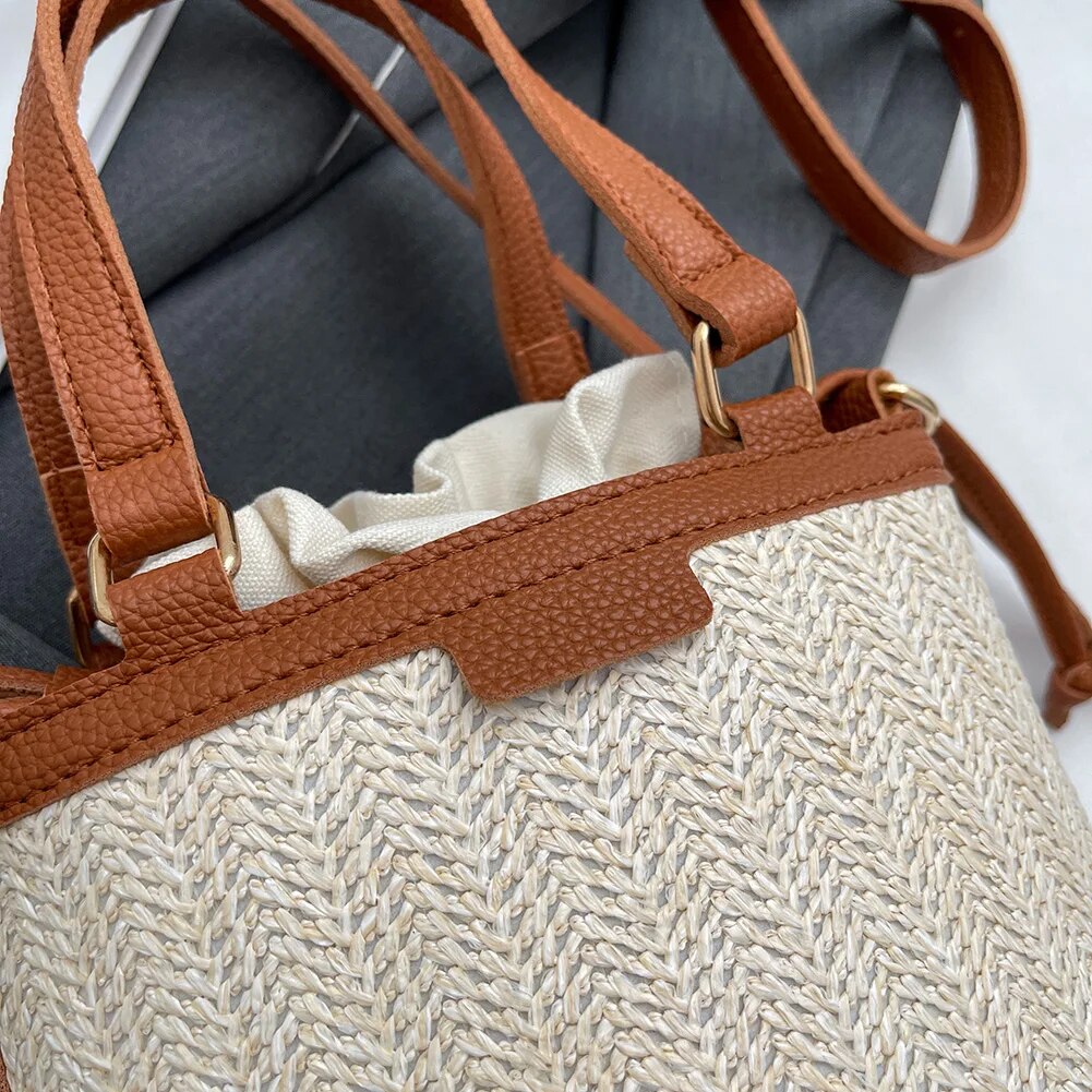 Rita Straw Handbag