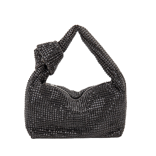 Fabiana Glitter Baguette Bag