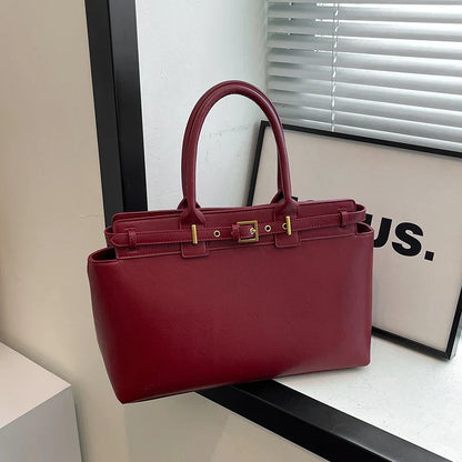 Genuine Leather Handbag - Faye
