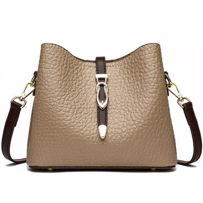 Genuine Leather Handbag - Donatela