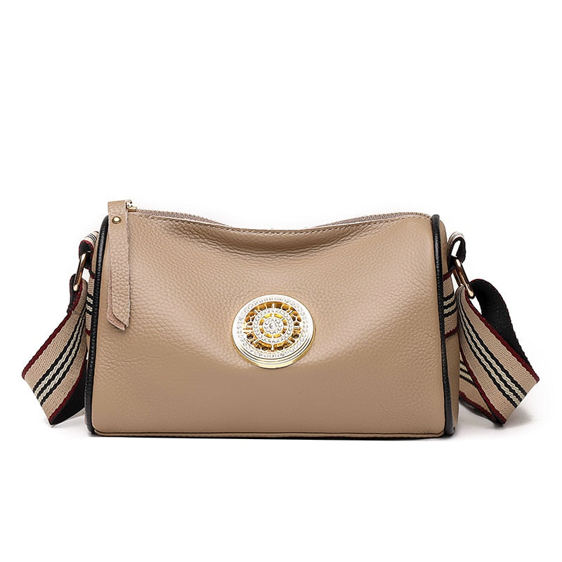 Small Leather Shoulder Bag - Orlane