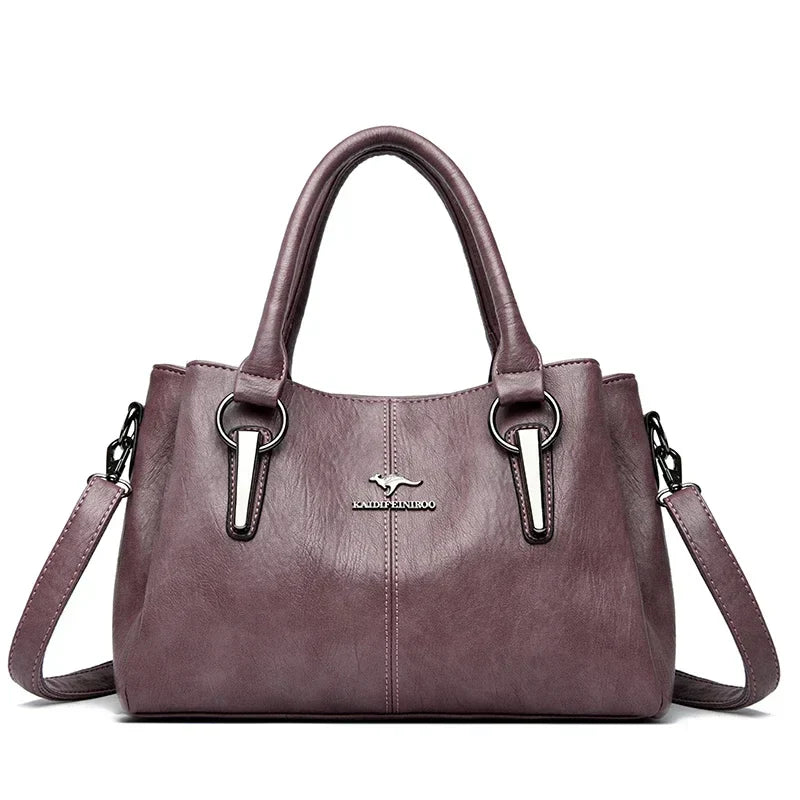 Genuine Leather Handbag - Adira