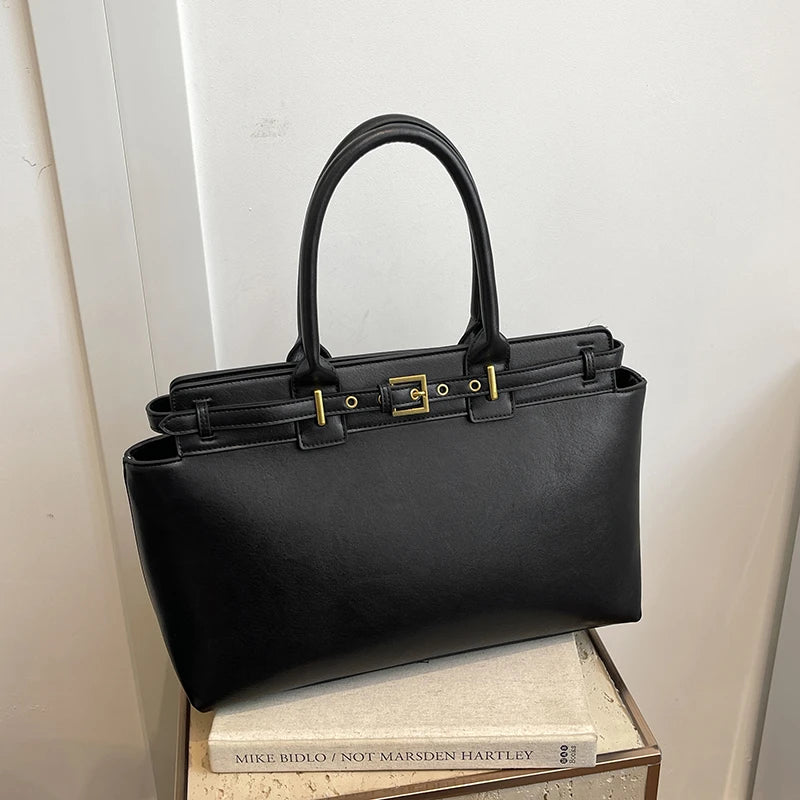 Genuine Leather Handbag - Faye