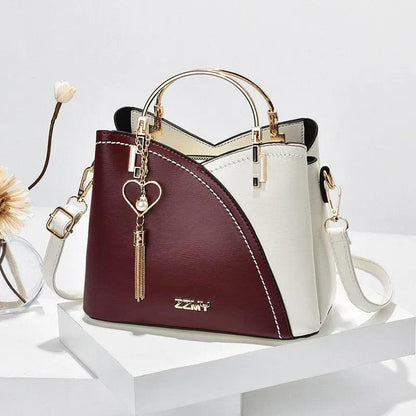 Genuine Leather Women's Handbag - Florenza
