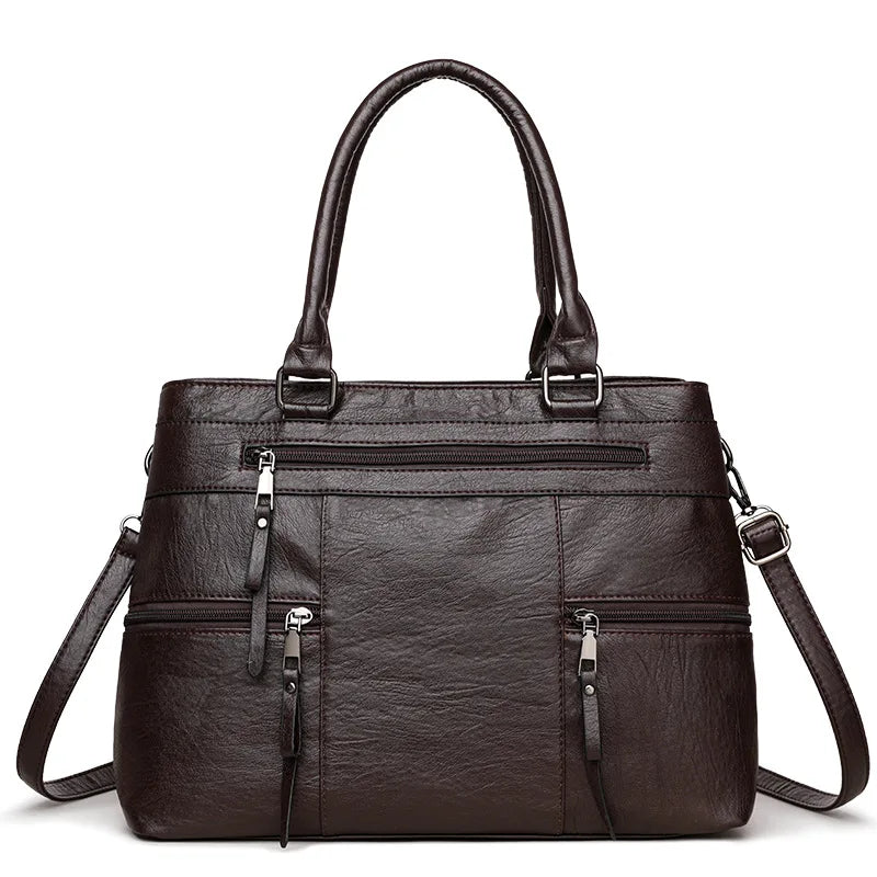 Handbag in Genuine Leather - Verse