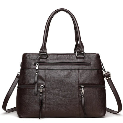 Handbag in Genuine Leather - Verse