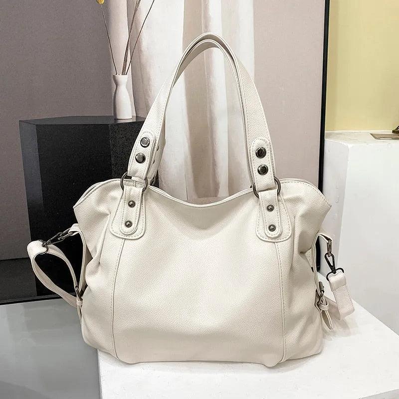 Genuine Leather Handbag - Diane