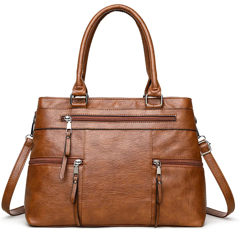 Handbag in Genuine Leather - Verse