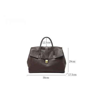Gabrielle Genuine Leather Tote Bag