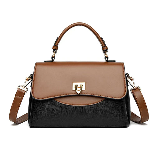 Handbag in Genuine Leather - Luxary