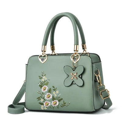 Leather Handbag - Floraris