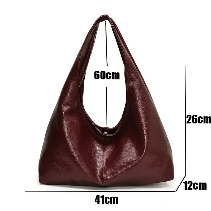 Genuine Leather Handbag - Avelin