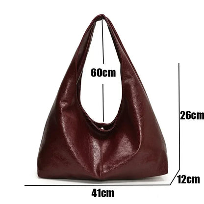 Genuine Leather Handbag - Avelin