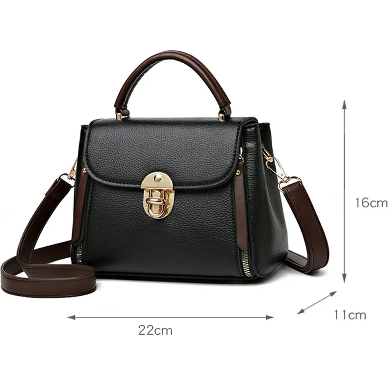 Handbag in Genuine Leather - Lexus