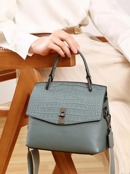Genuine Leather Handbag - Volturi