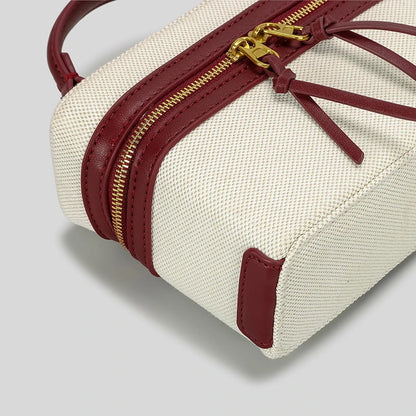 Fernanda Box Canvas Crossbody Bag