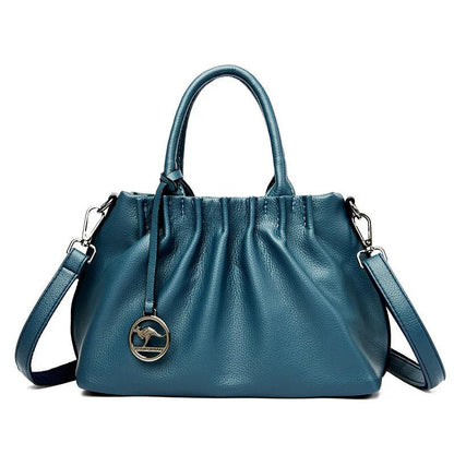 Genuine Leather Handbag - Italia