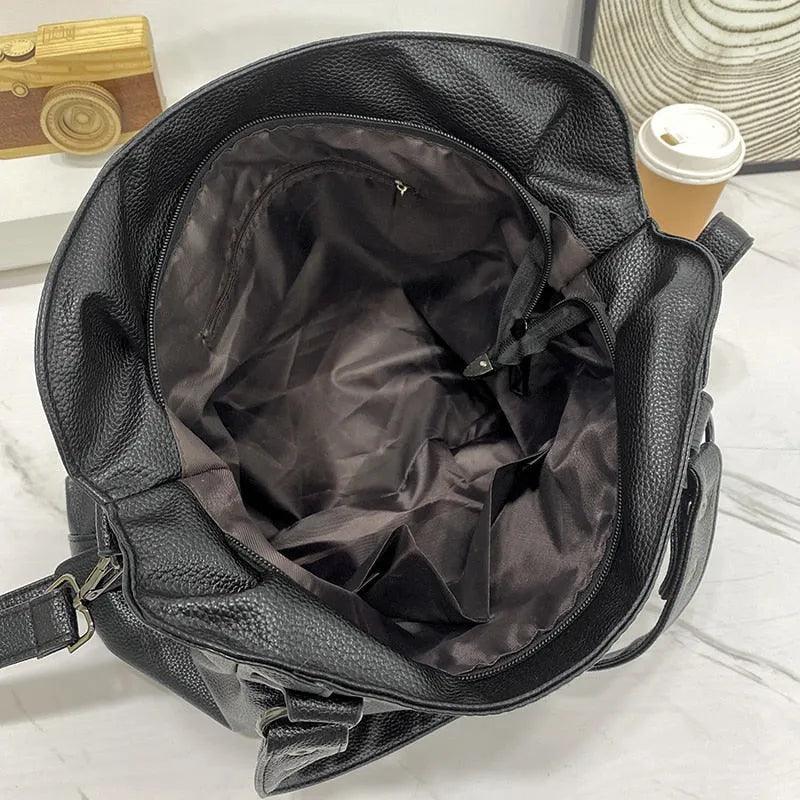 Genuine Leather Handbag - Diane