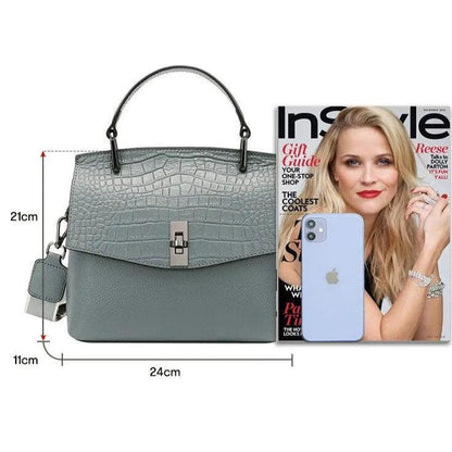 Genuine Leather Handbag - Volturi
