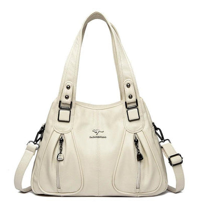 Genuine Leather Handbag - Livia