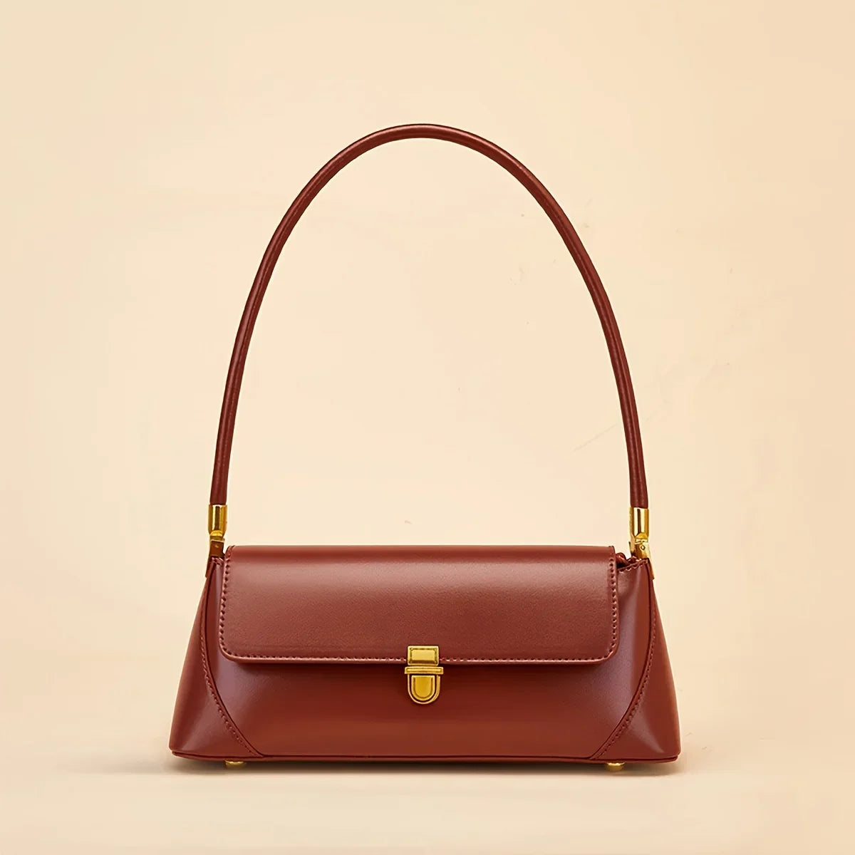Handbag in Genuine Leather - Elora