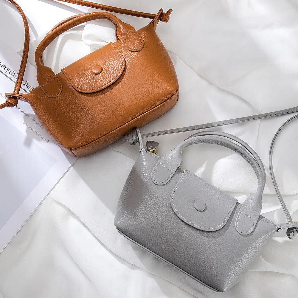 Liz Small Genuine Leather Crossbody Handbag