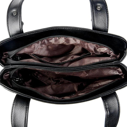 Genuine Leather Women's Handbag - Valentina