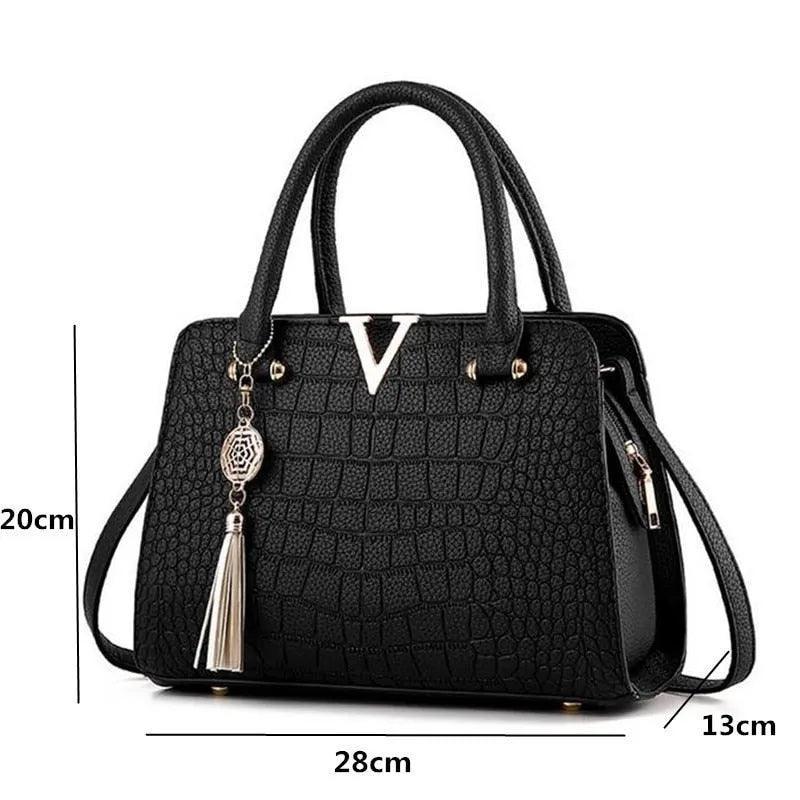 Genuine Leather Handbag - Veneza