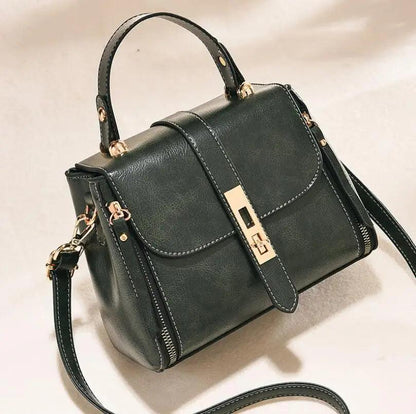 Genuine Leather Handbag - Nina