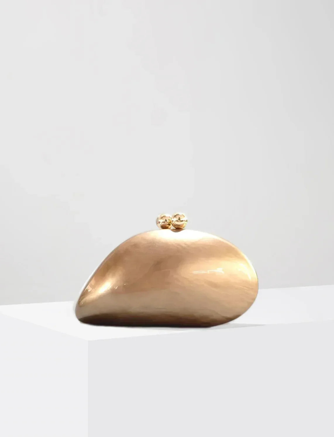 Livia Pearl Shell Acrylic Clutch Bag
