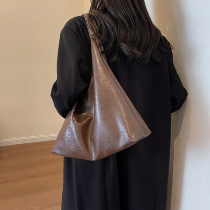 Handbag in Genuine Leather - Lunea