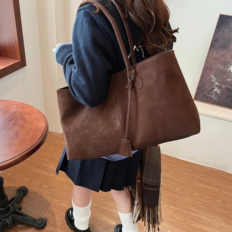 Suede Handbag - Zarine