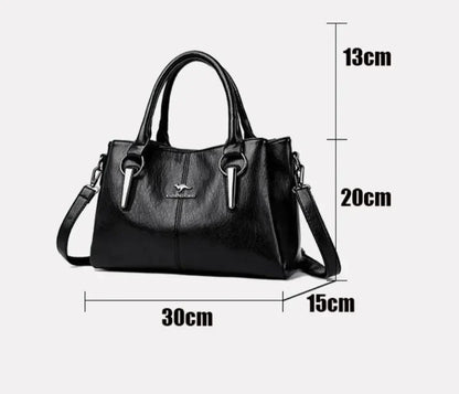 Genuine Leather Handbag - Adira