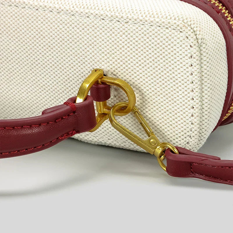 Fernanda Box Canvas Crossbody Bag