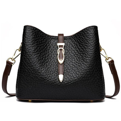 Genuine Leather Handbag - Donatela