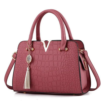 Genuine Leather Handbag - Veneza