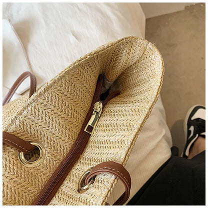 Louise Straw Handbag