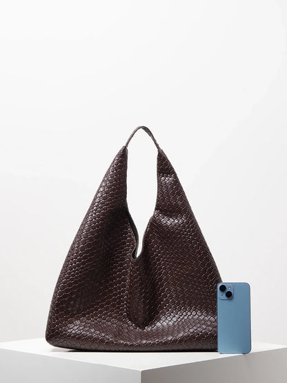 Genuine Leather Handbag and Wallet - Noelle