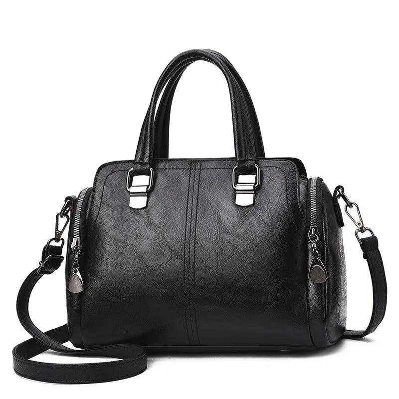 Genuine Leather Handbag - Aurora